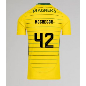 Celtic Callum McGregor #42 Bortatröja 2024-25 Kortärmad